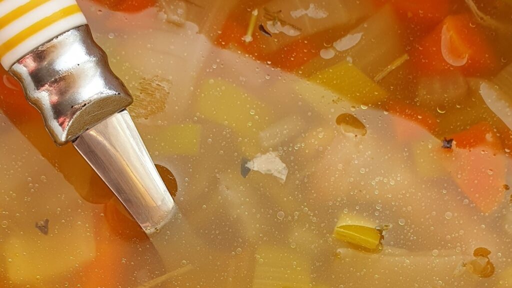 Chicken and Leek soup - Mama Coops Kitchen UK