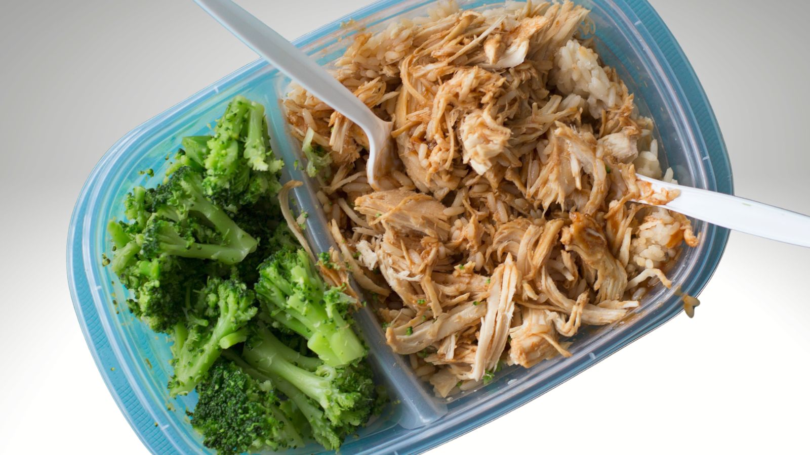 never buy plastic storage boxes, image of plastic storage boxes with tuna and broccoli in